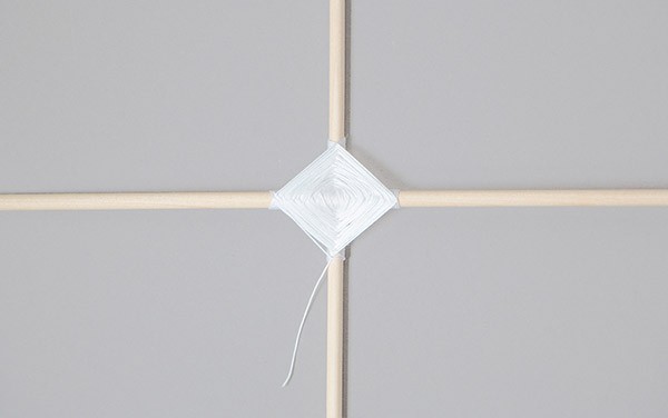 DIY tissage Mexicain Ojo de Dios : Etape 5