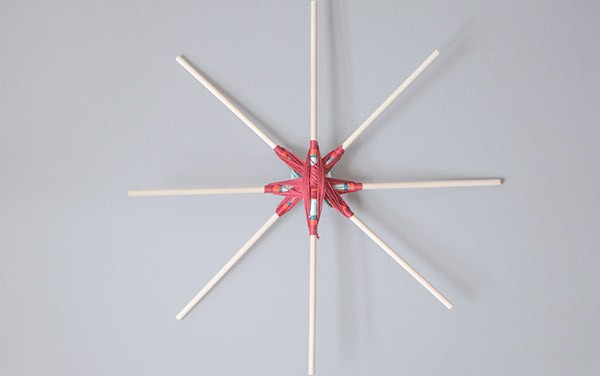 DIY tissage Mexicain Ojo de Dios : Etape 10