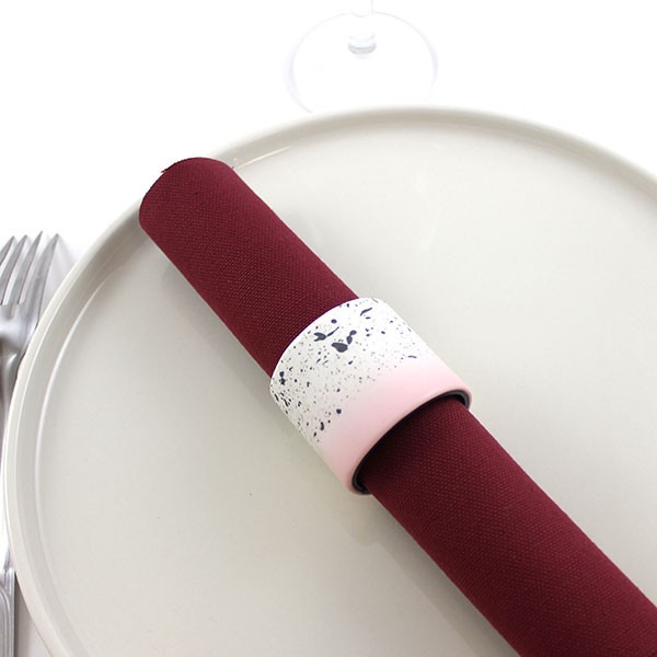 Schéma Tuto : Rond de serviette en pâte polymère