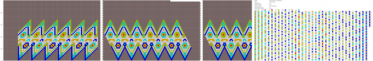Schéma DIY Boule de Noël en crochet perlé et Crystal mesh