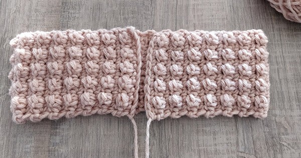 DIY bandeau headband au crochet : Etape 4 DIY bandeau headband au crochet : Etape 4
