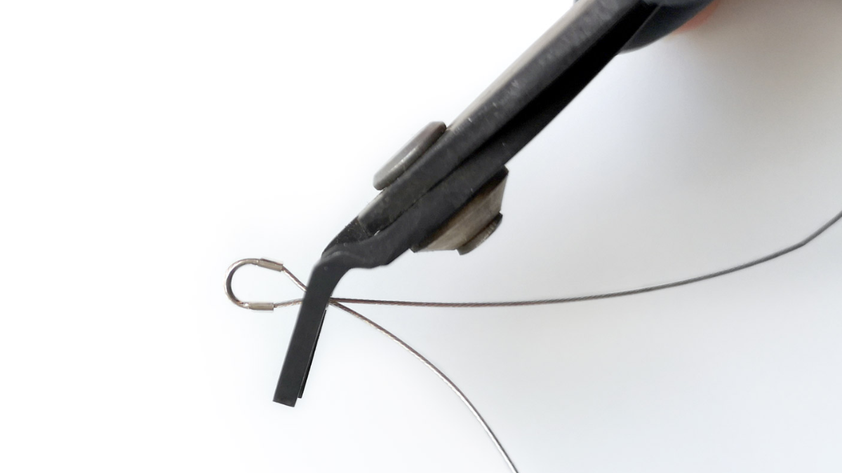 DIY Vidéo - Collier en pierres Amazonites et fil câblé : Etape 4