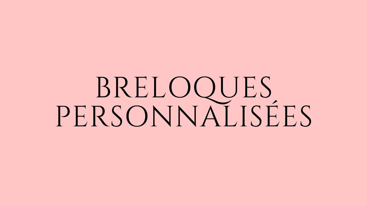 breloques personnalisées